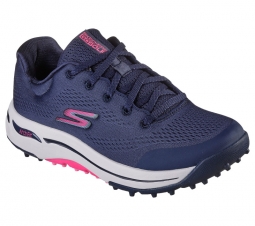 Skechers Ladies GoGolf Arch Fit Golf Shoes - BALANCE (Navy/Pink)